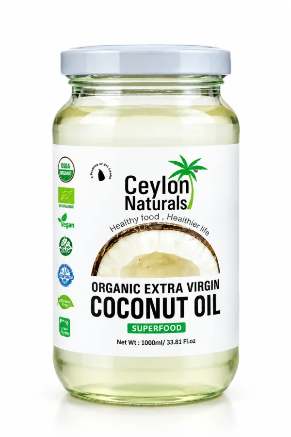 Ceylon Naturals Extra Virgin Coconut Oil -1L