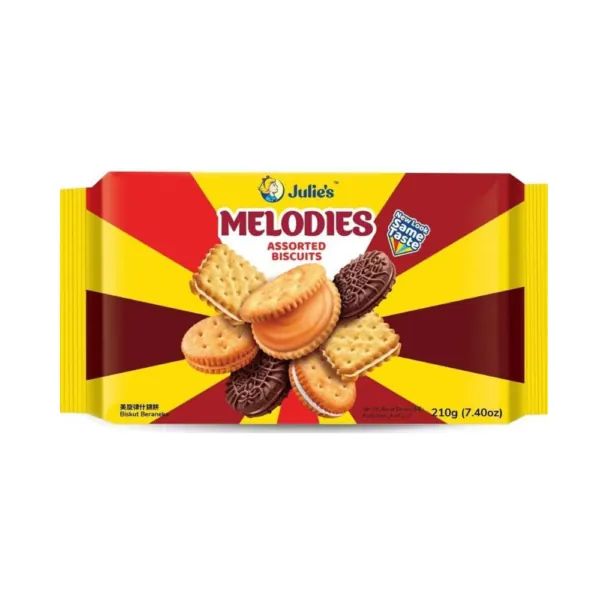 Julie's Melodies Assorted Biscuits 210gm Malaysia