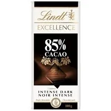 Lindt Excellence 85% Cocoa (Dark Chocolate) 100gm France