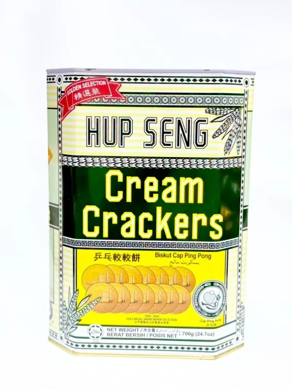 HUP SENG Cream Crackers (Ping Pong Brand) 600gm