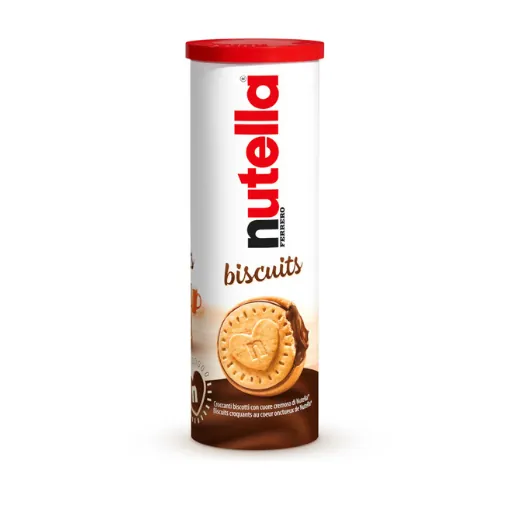 Nutella Biscuits Roll (12-Piece Tube) 166gm Italy