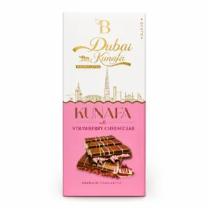 Besto Dubai Kunafa & Strawberry Cheesecake - 100g