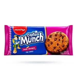 Munchy's Captain Munch Double Chocolate Chip Cookies - 178g