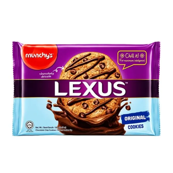 Munchy's LEXUS Original Chocolate Chip Cookies (189g)