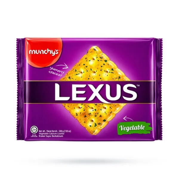 Munchy's LEXUS Vegetable Calcium Cracker - 200g হেলদি ভেজিটেবল ক্র্যাকার