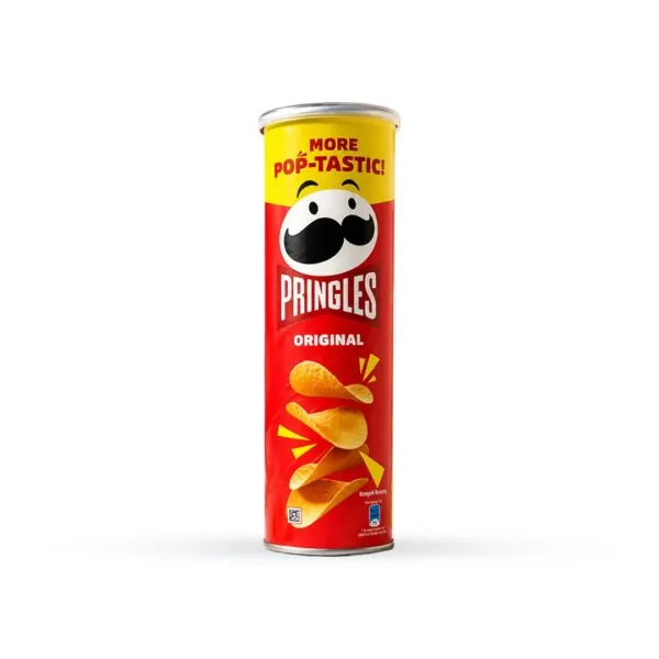 Pringles Original Potato Crisps - The Ultimate Crunchy Snack (134G)