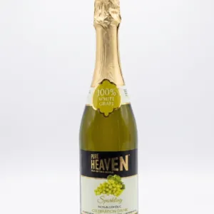 Pure Heaven Sparkling White Grape Drink - 100% Non-Alcoholic