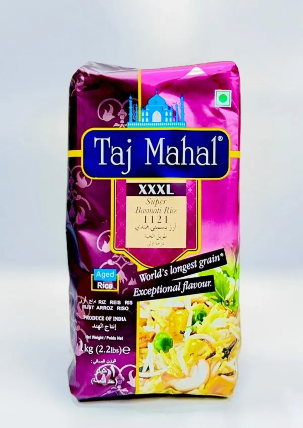 Taj Mahal XXXL Super Basmati Rice 1121 - 1kg