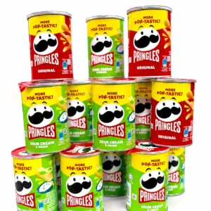 Pringles Potato Chips 42g - Original & Sour Cream Flavors