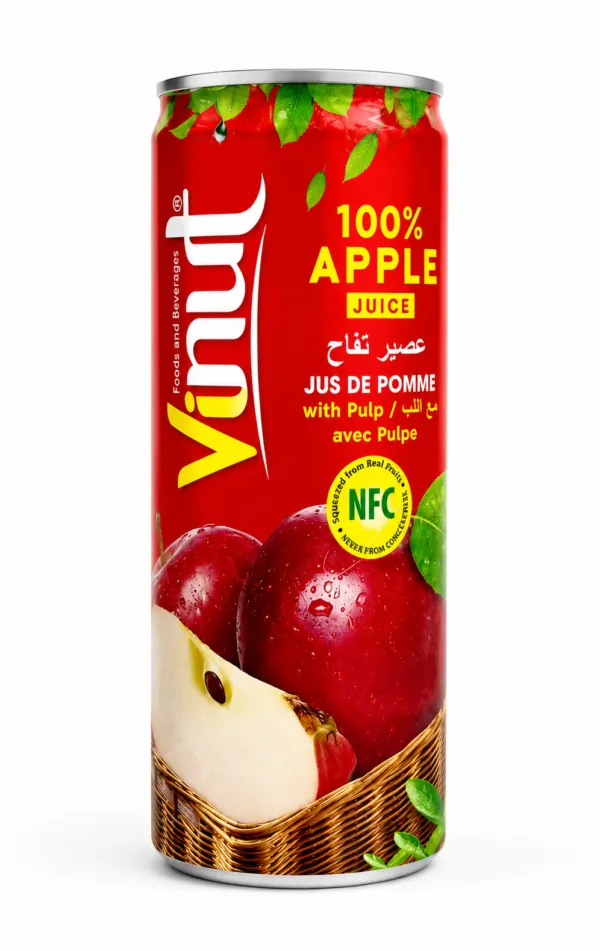 Vinut 100% Apple Juice with Pulp – 230ml