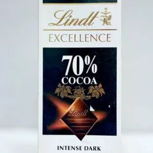 Lindt Excellence Intense Dark Chocolate - 70% Cocoa - 100g