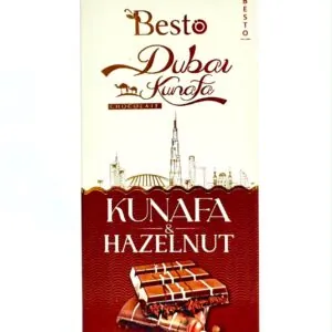 Besto Dubai Kunafa & Hazelnut Premium Chocolate