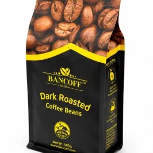 BANCOFF Dark Roasted Coffee Beans – Highland Arabica (500g)