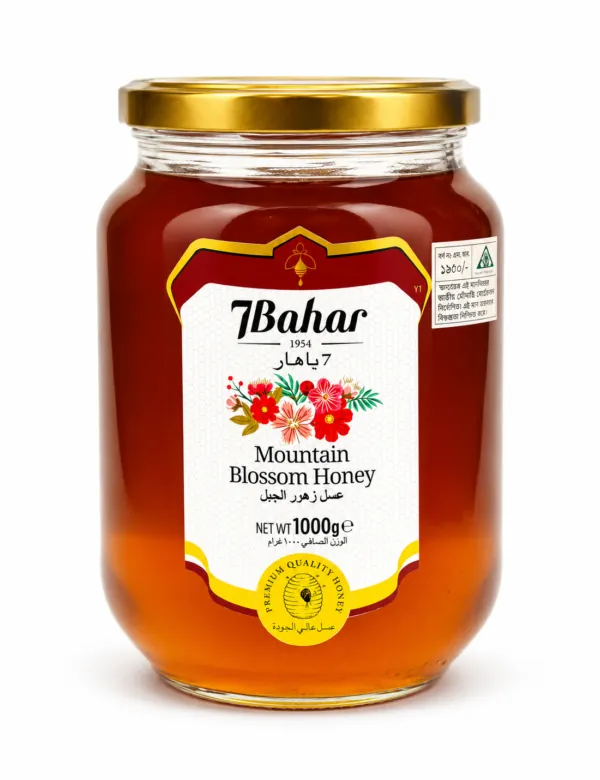 7Bahar Mountain Blossom Honey 1000g