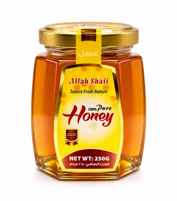 Allah Shafi 100% Pure Honey (250g) – Saudi Arabia