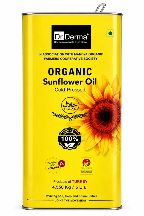 Dr. Derma Organic Sunflower Oil – 5L
