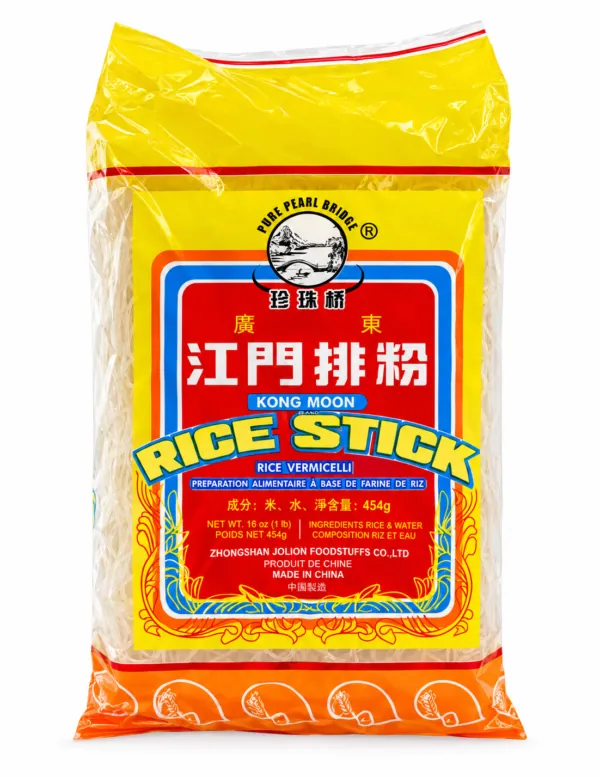 Kong Moon Rice Stick – Chinese Rice Vermicelli 454g