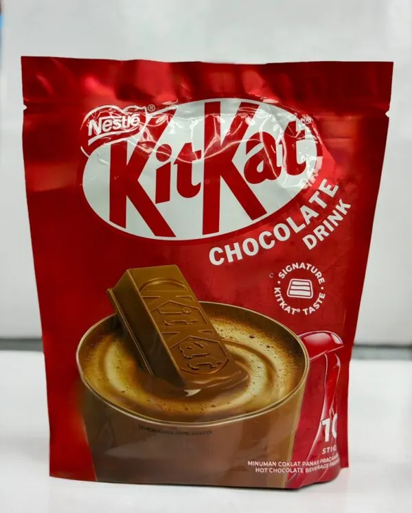Nestlé KitKat Chocolate Drink Powder Mix (10 Sticks)