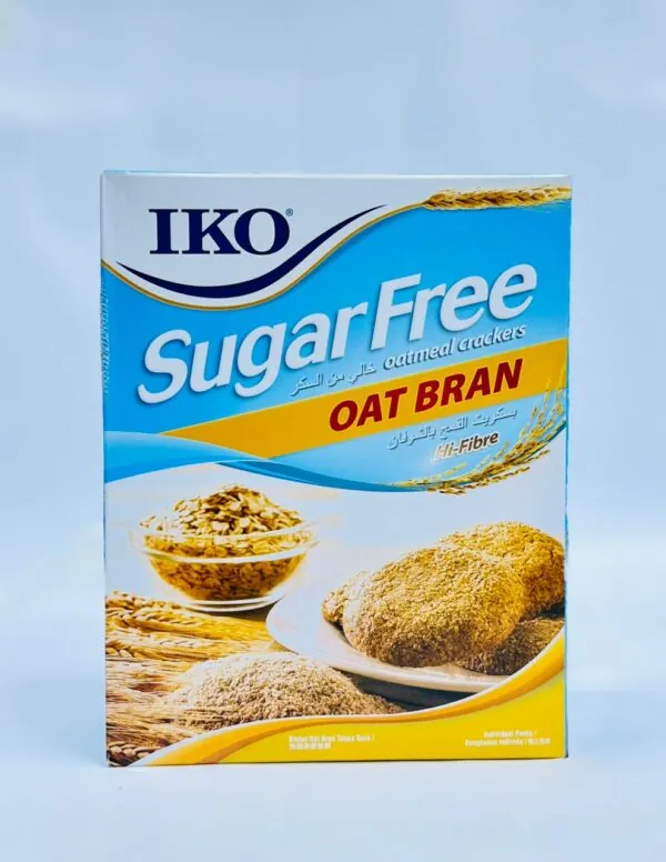 IKO Sugar Free Oat Bran Oatmeal Crackers - 178g